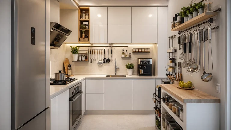 Organização de Cozinha Pequena