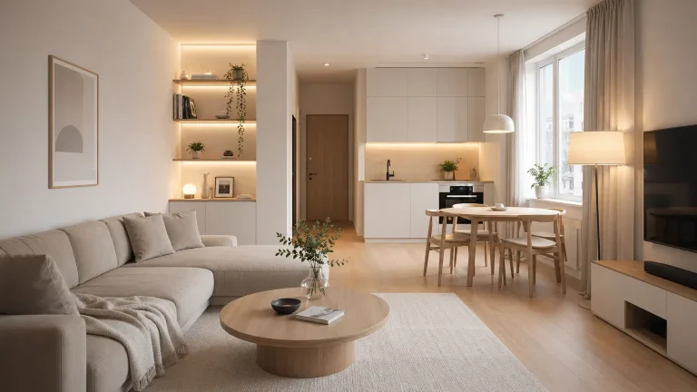 Iluminação Estratégica: Como Ampliar seu Apartamento Pequeno sem Reformas